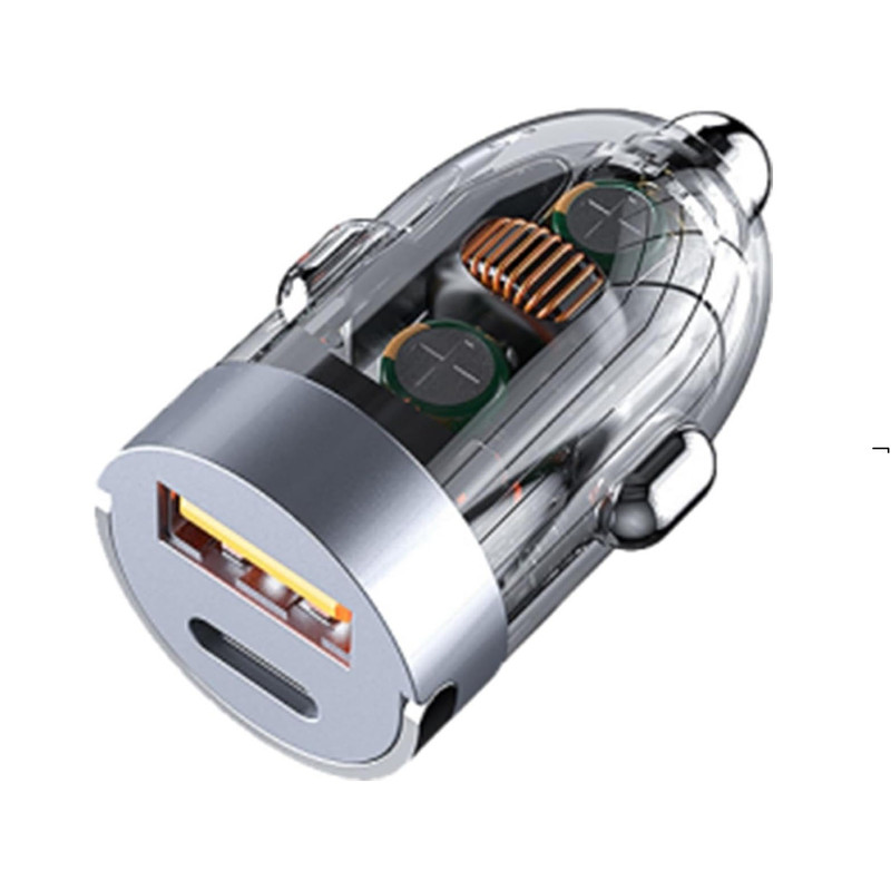 شارژر فندکی 120 وات مدل T99/P20S Invisible Mini