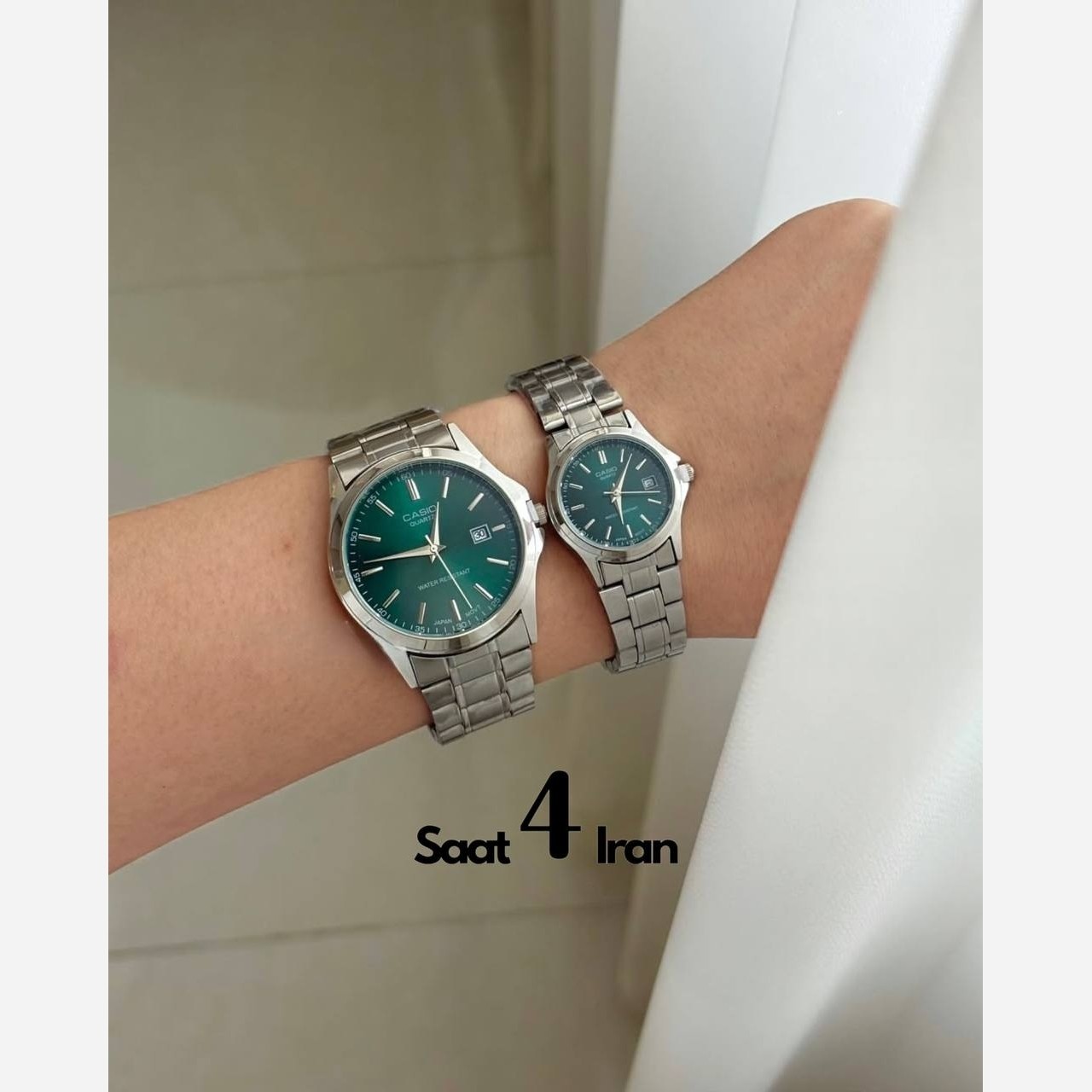 ساعت ست کاسیو گرد