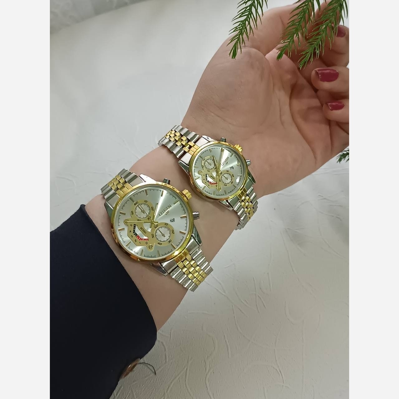 ساعت مچی سیتیزن vip ست زنانه مردانه