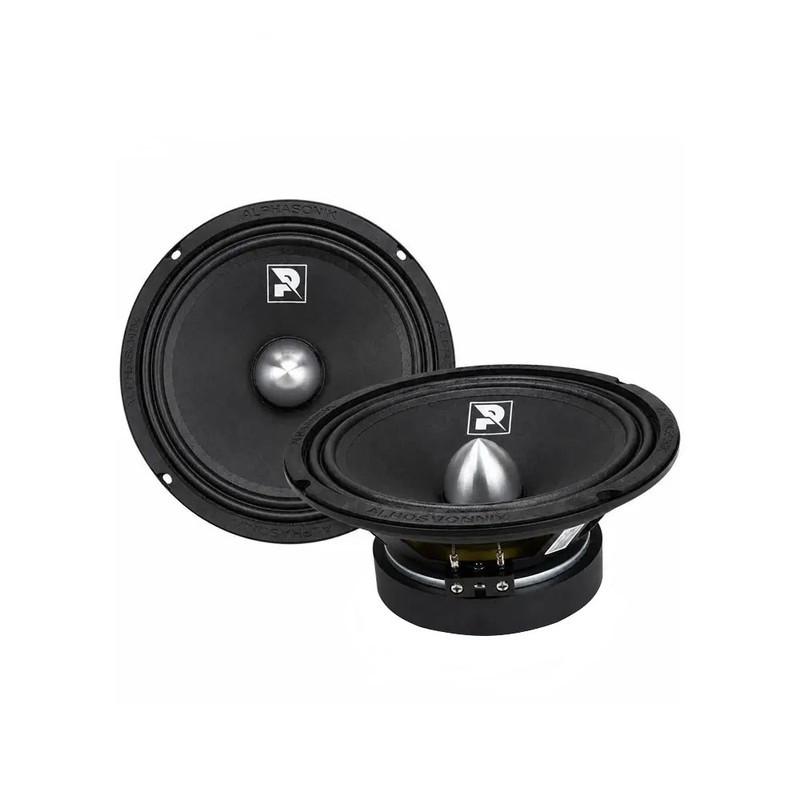 میدرنج پشت خودرو آلفاسونیک مدل PSW-8020 سایز 8 اینچ بسته 2 عددی