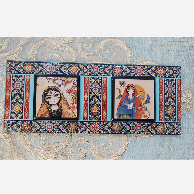 جاکلیدی سنتی چوبی دیواری