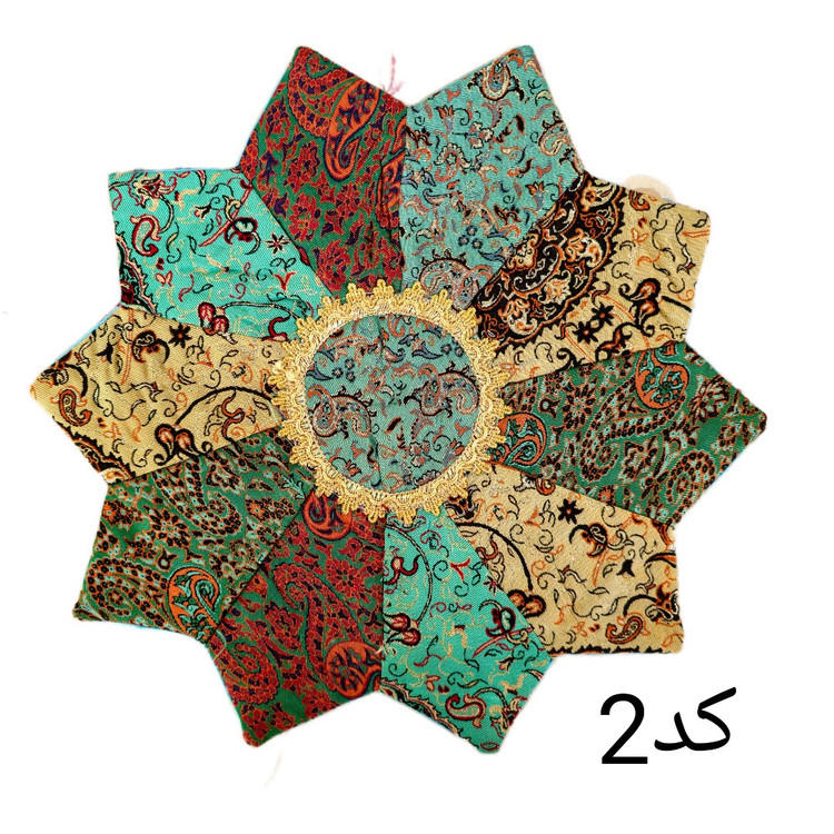 رومیزی ترمه مدل چهل تکه