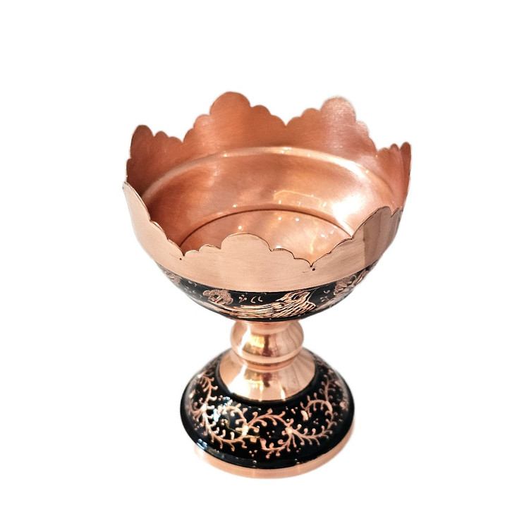 هفت سین مسی ،هفت سین الماس تراش .آجیل خوری مجموعه 6 عددی