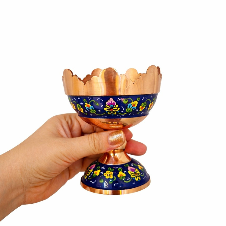 آجیل خوری،شکلاتخوری، قندان مس و پرداز سایز کوچک