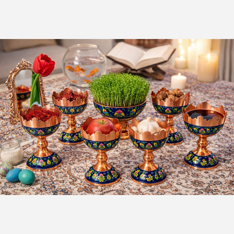 آجیل خوری،شکلاتخوری، قندان مس و پرداز سایز کوچک