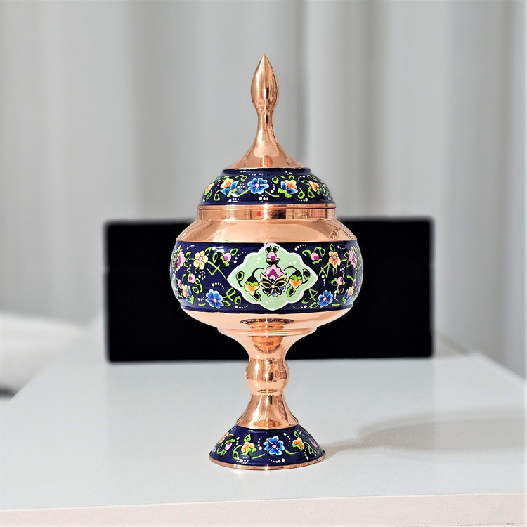 پک هدیه صنایع دستی مدل مس و ترمه کد pardaz23