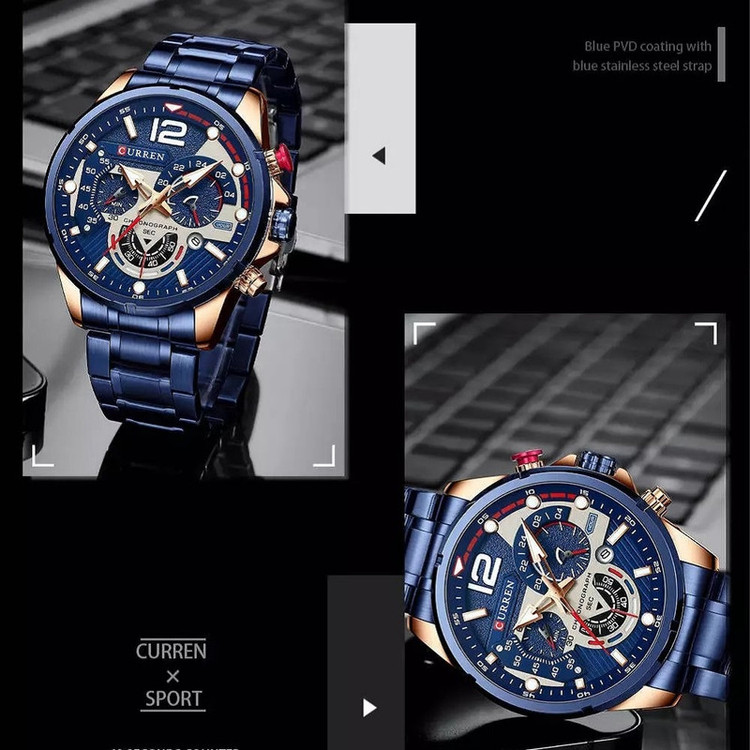 ساعت مچی عقربهای مردانه کوارتز کورن واتچ مدل 8395
