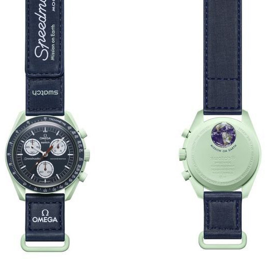 ساعت OMEGA swatch کورنوگراف در تنوع رنگ فری سایز Freesize رنگ ثابت کد zmp (پس کرایه)