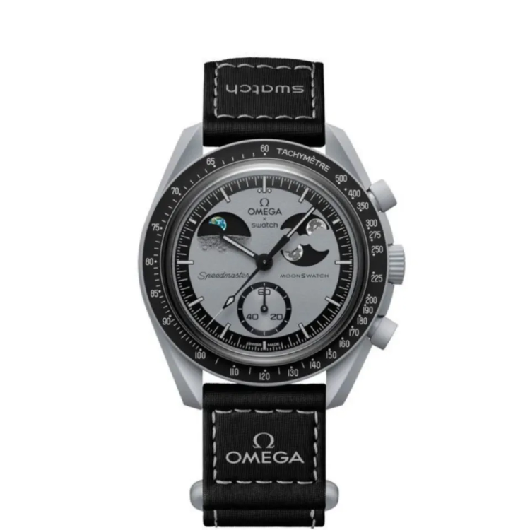 ساعت OMEGA swatch کورنوگراف در تنوع رنگ فری سایز Freesize رنگ ثابت کد zmp (پس کرایه)