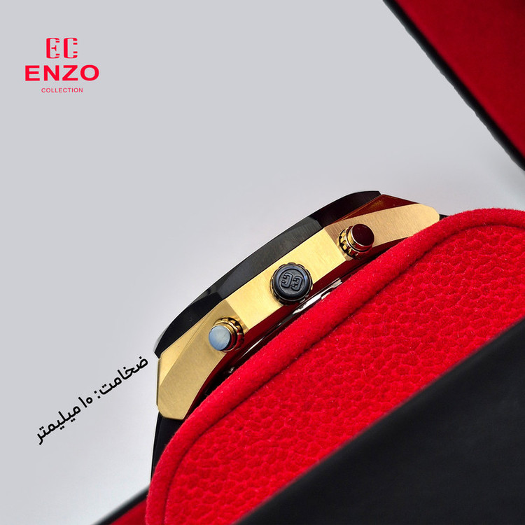 ساعت مچی عقربهای کوارتز مردانه انزو مدل سه موتوره کرونوگراف کد EC-3120