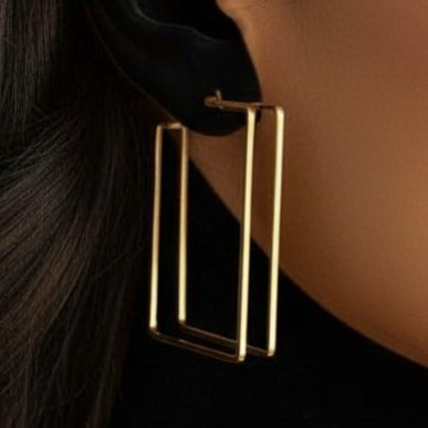 گوشواره های زنانه مینیمال در طرح های متنوع رنگ کاملا ثابت کد ztj (پس کرایه)