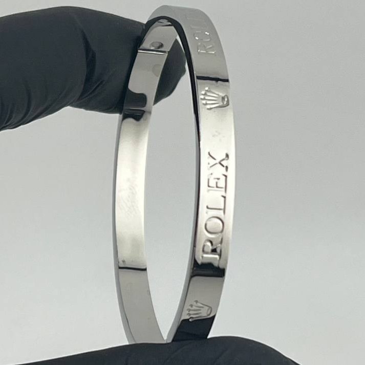 دستبند اسپرت رولکس Rolex استیل عیار 316  رنگ ثابت کیفیت عالی ضد حساسیت کد zki (پس کرایه)