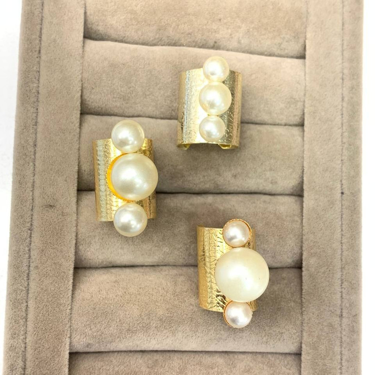انگشتر آبکاری نقره زنانه طرح ورشو ترک مدل گل و پاپیون تنوع طرح فری سایز Free size تنوع طرح رنگ ثابت کد bn (پس کرایه)