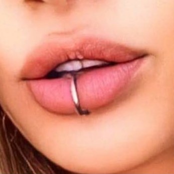 پیرسینگ گوش و لب و بینی استیل طرح فیک فنری حلقه ای رنگ ثابت و ضد حساسیت کد sf (پس کرایه)