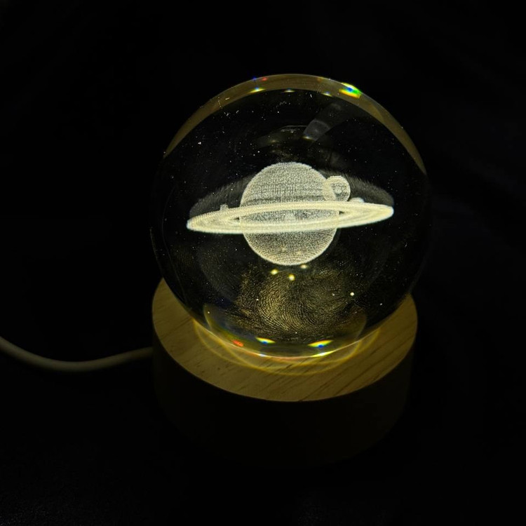 دکوری گوی کریستالی Led ال ای دی دار طرح فرشته تنوع طرح و رنگ کد sm (پس کرایه)