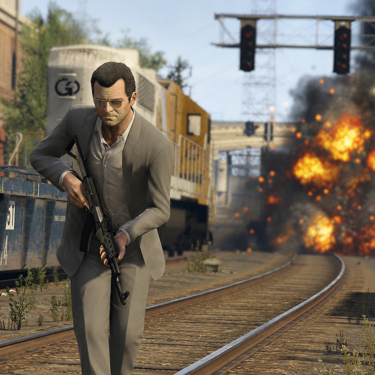 بازی Grand Theft Auto V مخصوص PS5