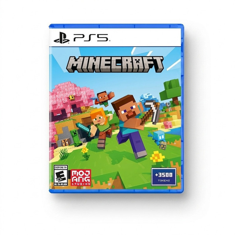بازی Minecraft Starter Pack: 700 Tokens مخصوص PS5