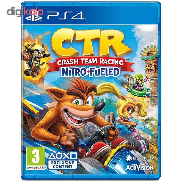 بازی سونی مدل Crash Team Racing: Nitro-Fueled مخصوص PS4