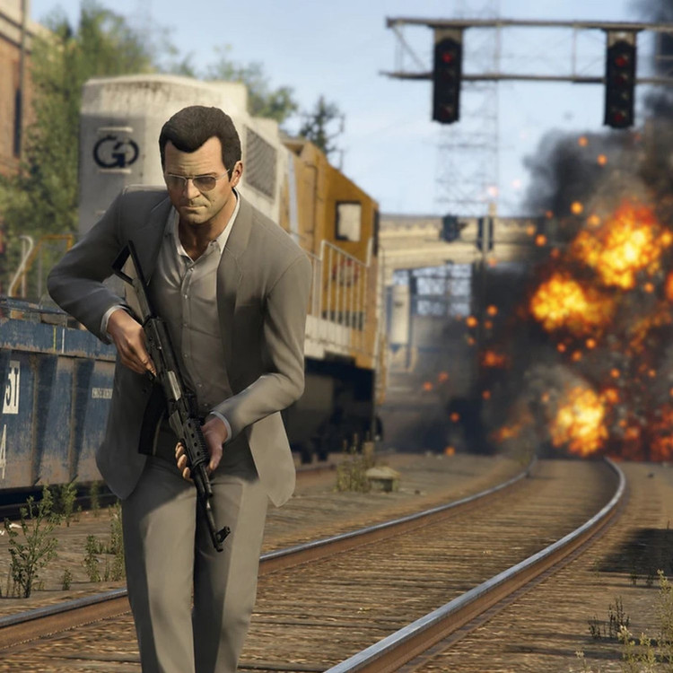بازی Grand Theft Auto V مخصوص PS4