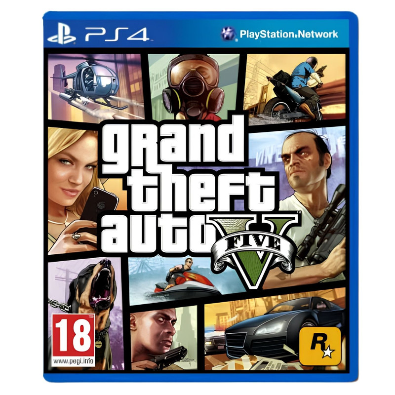 بازی Grand Theft Auto V مخصوص PS4