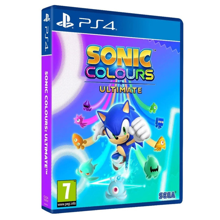بازی Sonic Colors: Ultimate نسخه دیسک بلوری مخصوص PS4