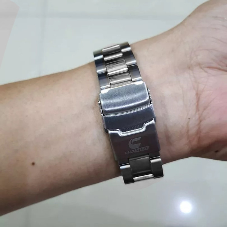 ساعت مچی عقربهای کوارتز مردانه چاکسیگو مدل کلاسیک اسپرت دیت جاست طرح ساب مارین کد JCH 1