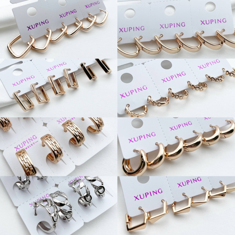 گوشواره ژوپینگ رنگ ثابت ضد حساسیت جدید