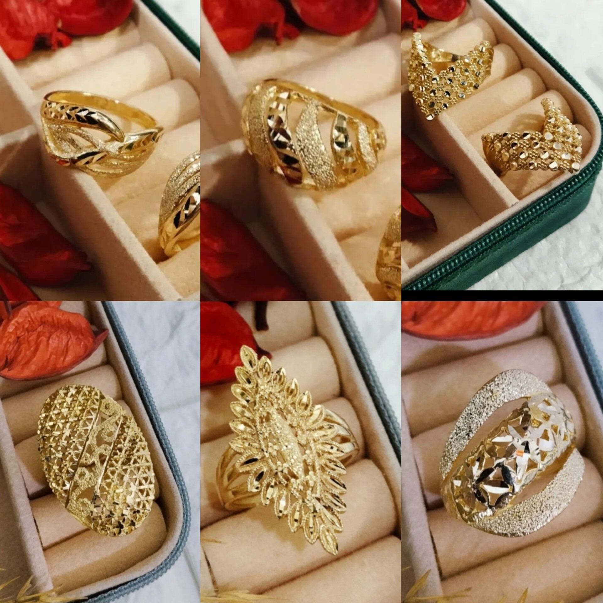 انگشتر طلاروس رنگ ثابت ضد الرژی پوست