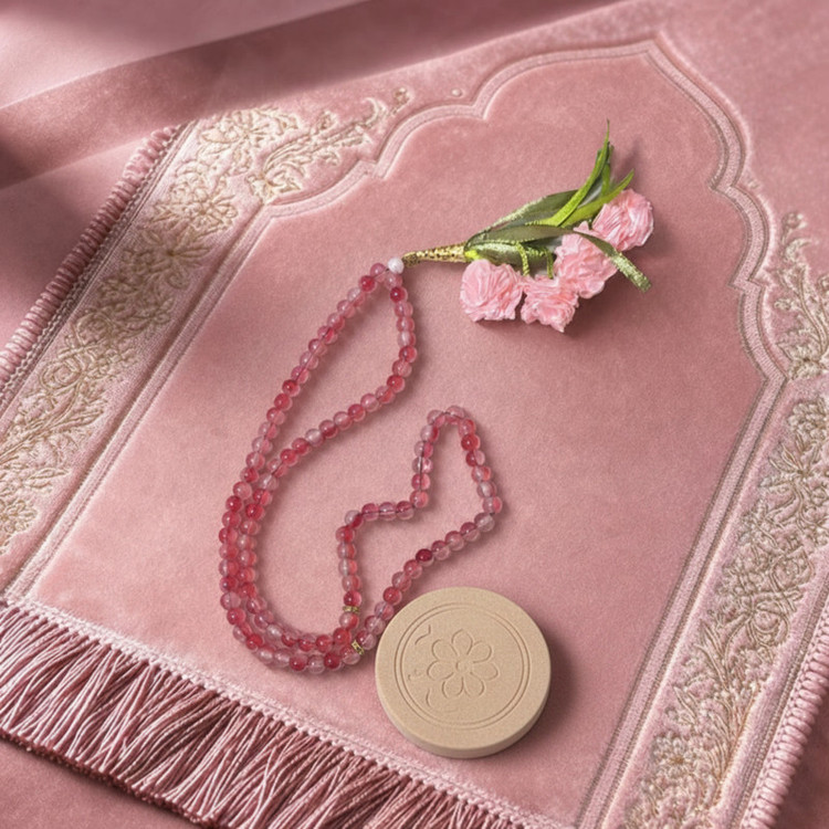تسبیح آکریلیک ۱۰۰ دانه مدل ۰۱