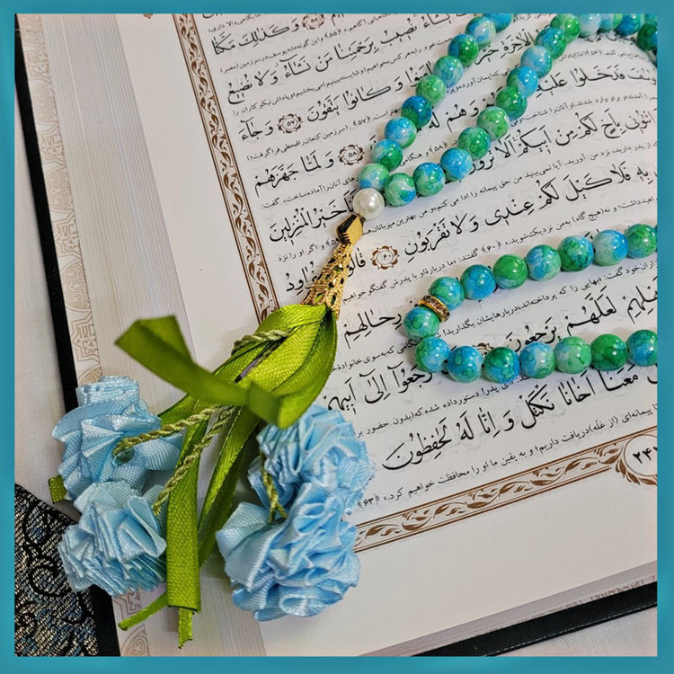 تسبیح مدل گل میخک 02