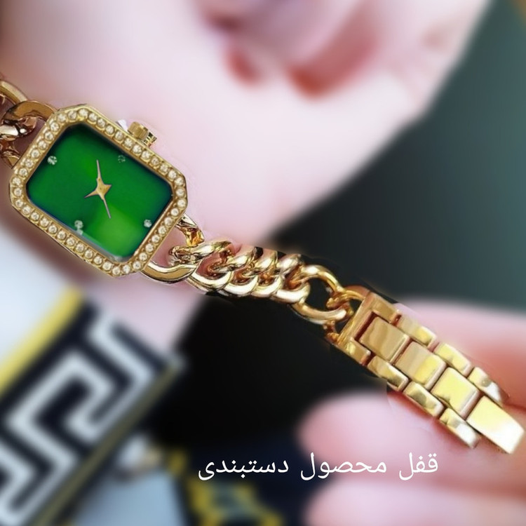 ساعت مچی عقربه ای زنانه مدل کوارتز بند زنجیری کد 1.2