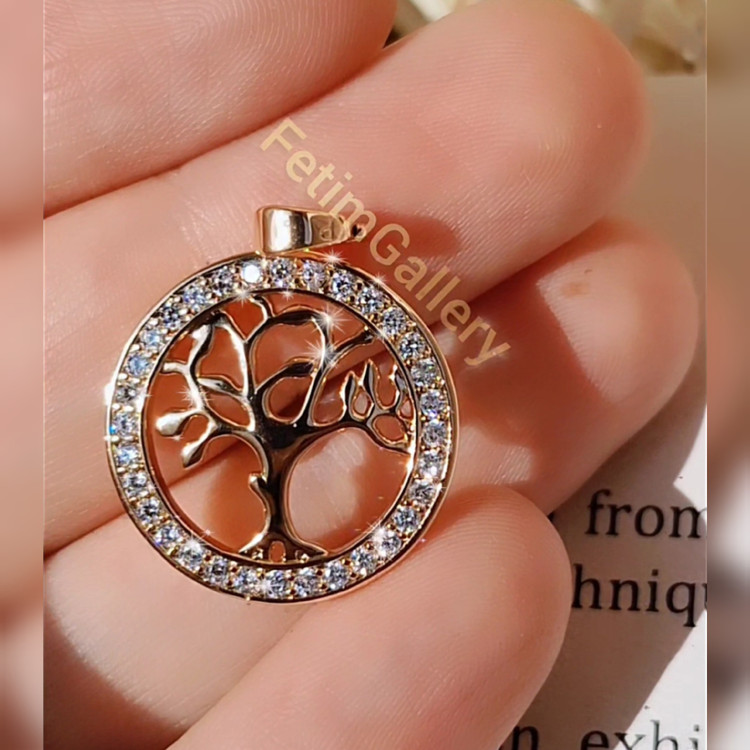آویز گردنبند درخت ژوپینگ