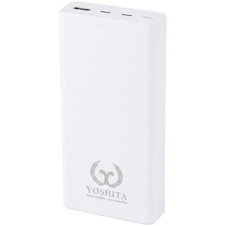 پاوربانک 30 وات یوشیتا مدل YP-001 ظرفیت 20000 میلیآمپرساعت به همراه یک عدد کابل USB-A به USB-C