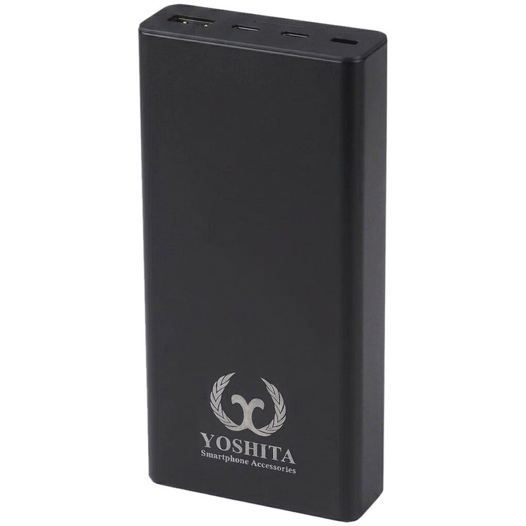 پاوربانک 30 وات یوشیتا مدل YP-001 ظرفیت 20000 میلیآمپرساعت به همراه یک عدد کابل USB-A به USB-C