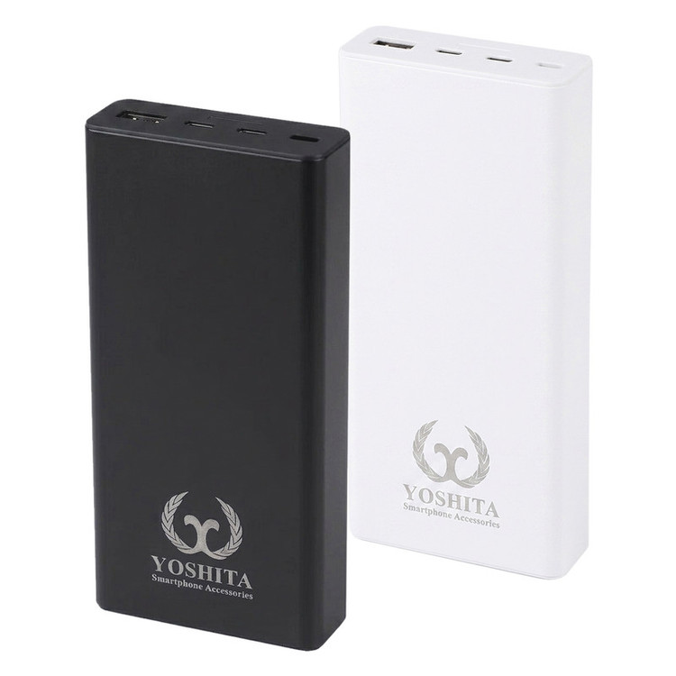 پاوربانک 30 وات یوشیتا مدل YP-001 ظرفیت 20000 میلیآمپرساعت به همراه یک عدد کابل USB-A به USB-C