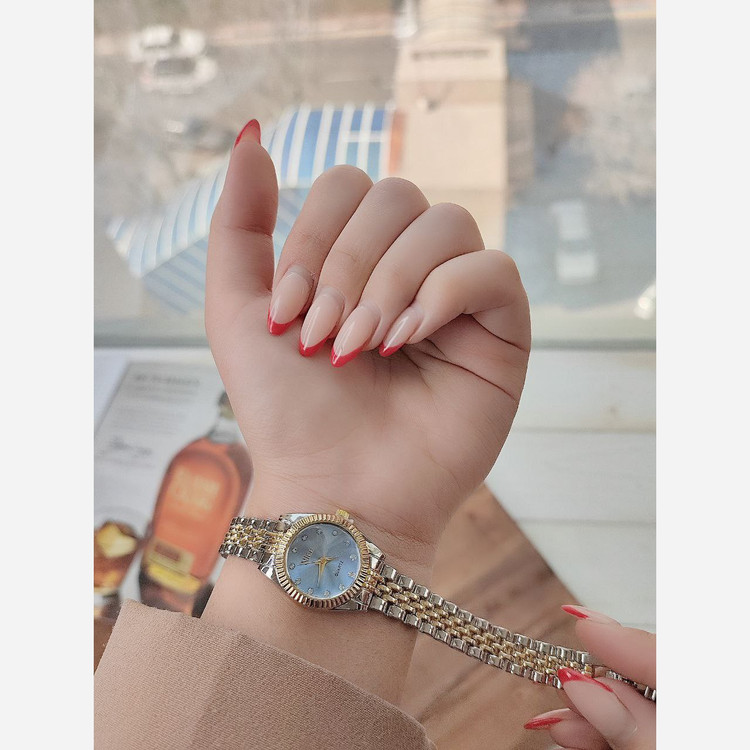 ساعت دخترانه و زنانه مارک niceطرح رولکس در چند طرح و رنگ صفحه