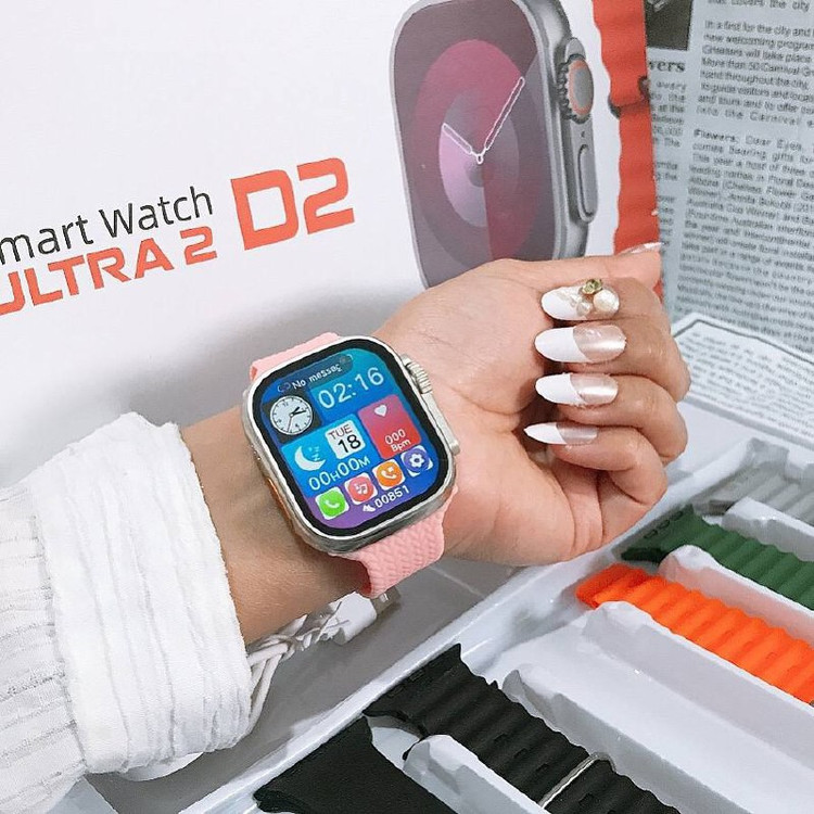 اسمارت واچ مدل ULTRA2 D2دارای 7 بند مختلف