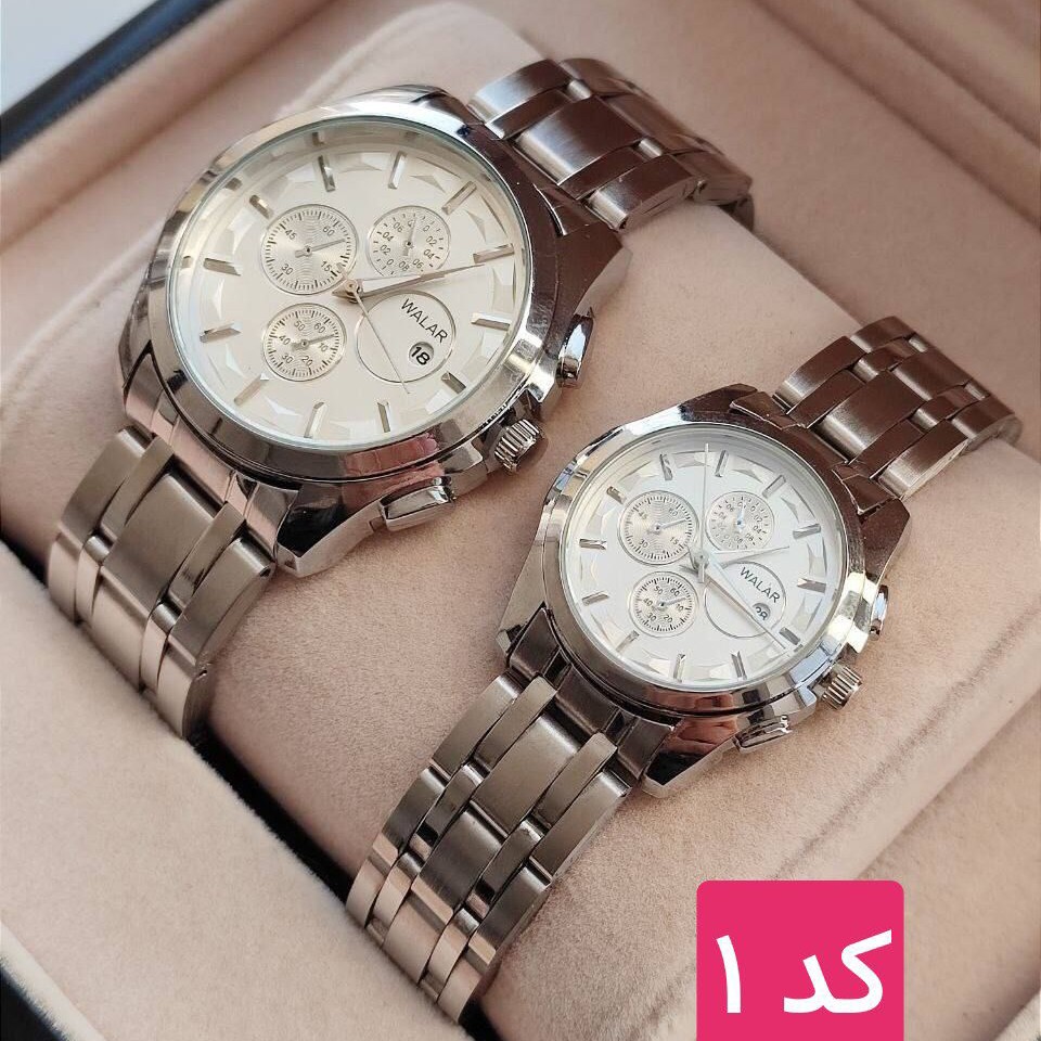 ساعت مردانه مارک WALAR طرح تیسوت در 8 رنگ بندی مختلف قیمت هر عدد درج شده