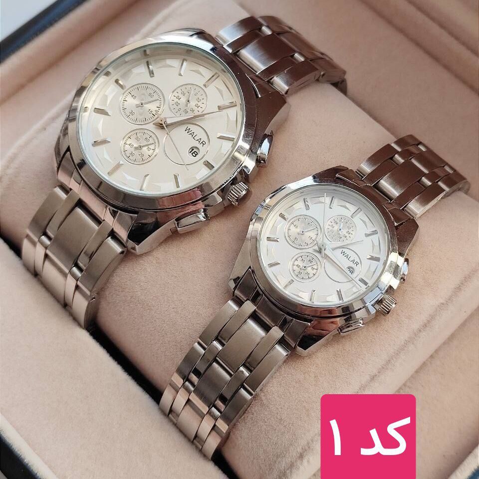 ساعت زنانه مارک WALAR طرح تیسوت در 8 رنگ بندی مختلف قیمت هر عدد درج شده