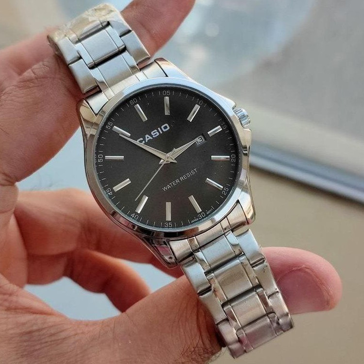 ساعت زنانه تاریخدار مارک CASIO موتور ژاپن و ضد اب در 7 طرح و رنگ مختلف