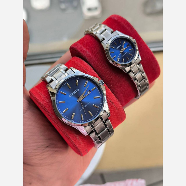 ساعت مردانه یا زنانه تک مارک CASIO تاریخدار موتور ژاپن ضد آب