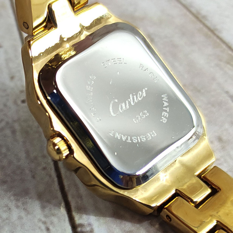 ساعت زنانه مارک CARTIER صفحه مشکی ضدآب کد268350