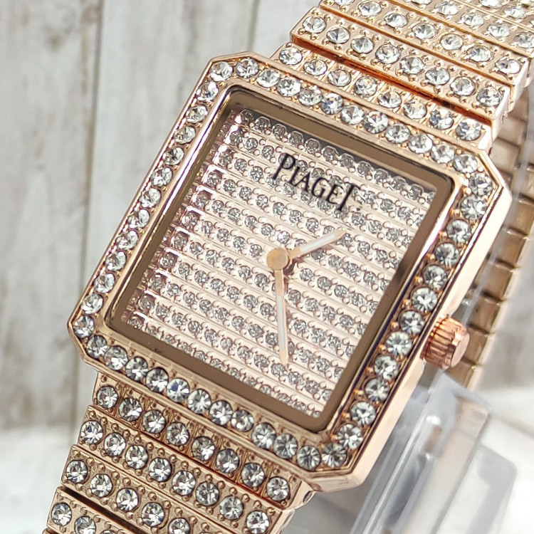 ساعت مچی زنانه پر نگین PIAGET زرگلد کد 400373
