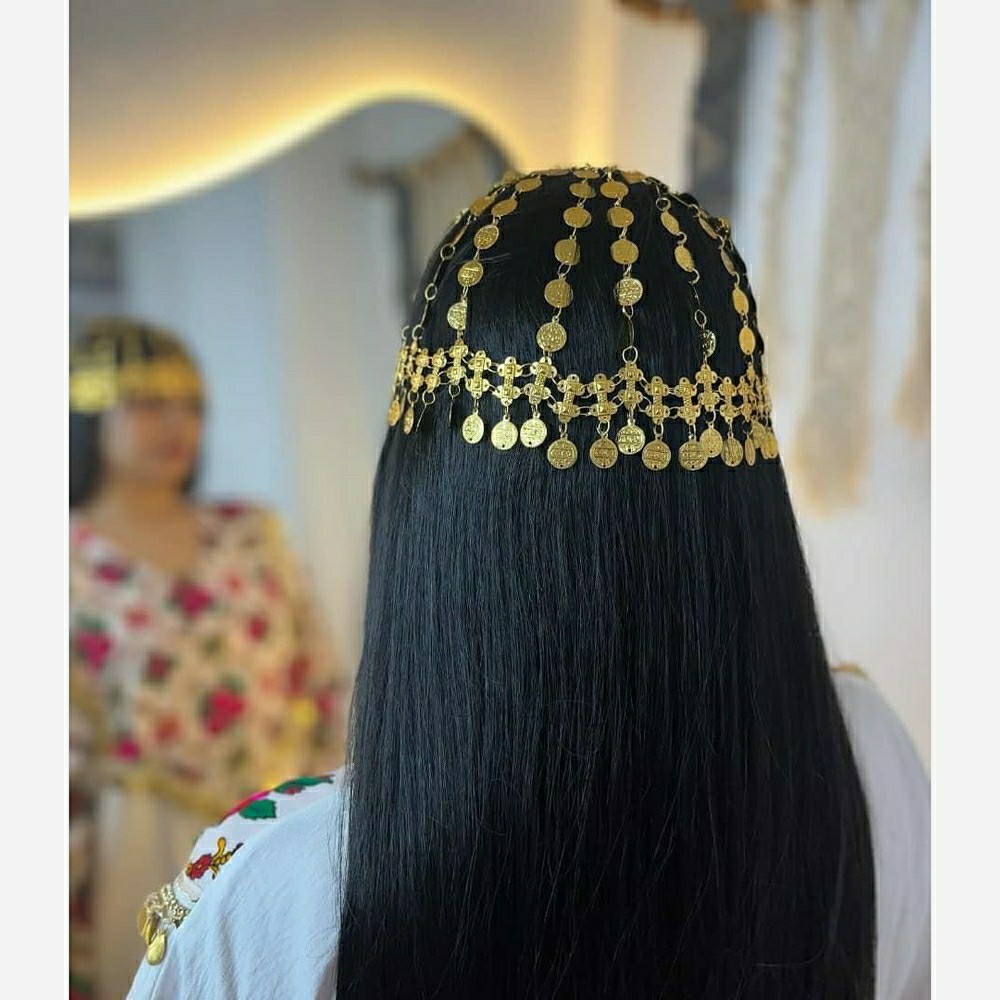 لچک ،کلاه عربی طرح طلا