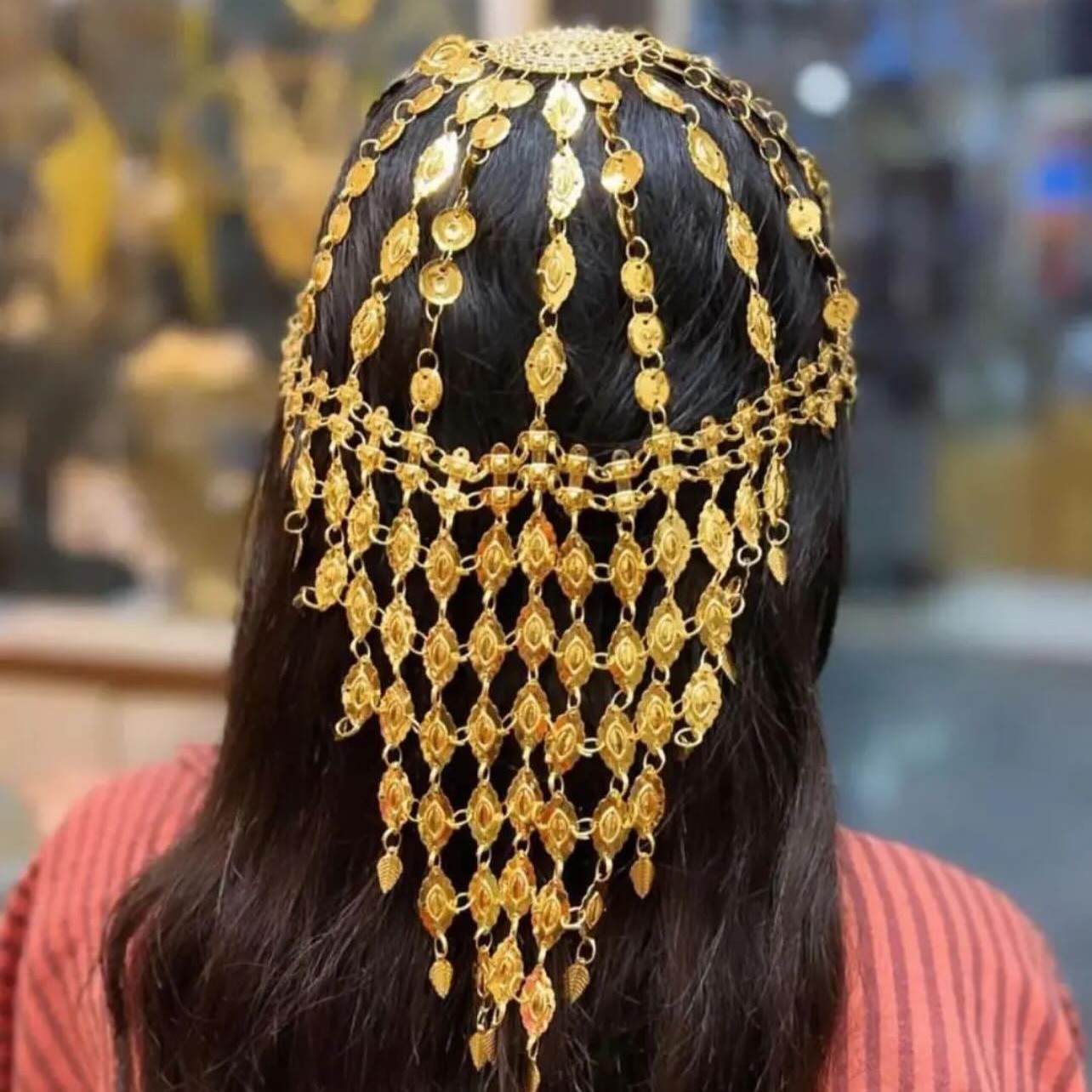لچک ،کلاه عربی طرح طلا