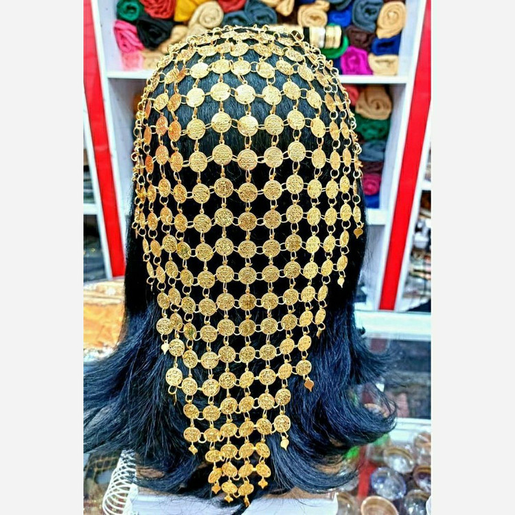 لچک ،کلاه عربی طرح طلا