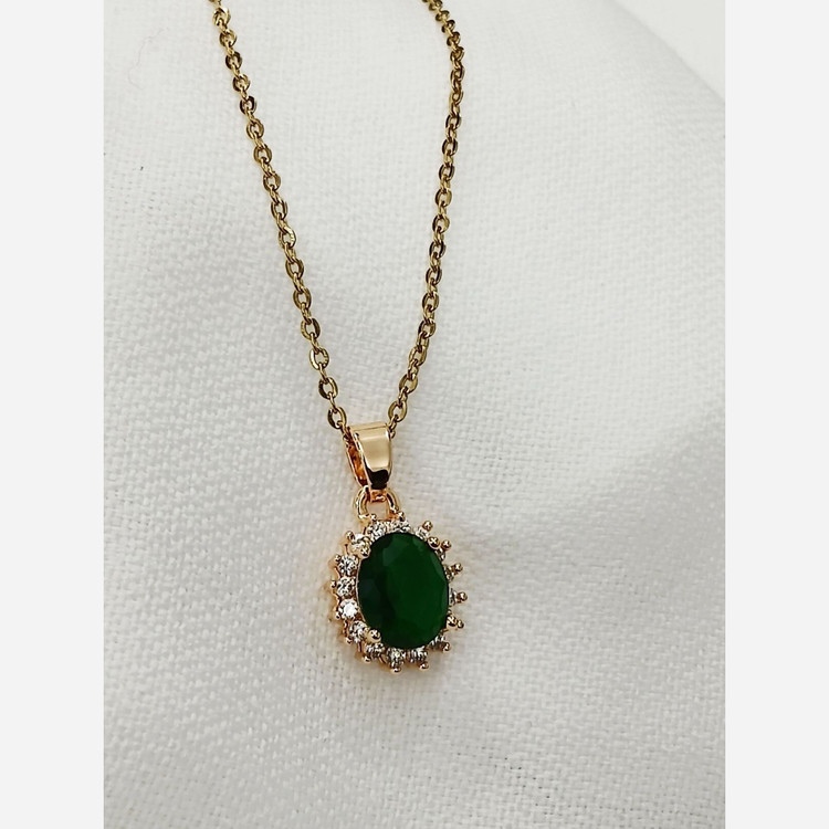 گردنبند مجلسی نگین دار عالی