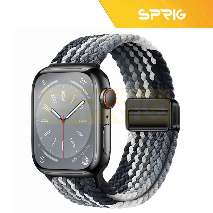 بند اسپریگ مدل Braided Solo Magnet مناسب برای اپل واچ 44 میلی متری سری 4