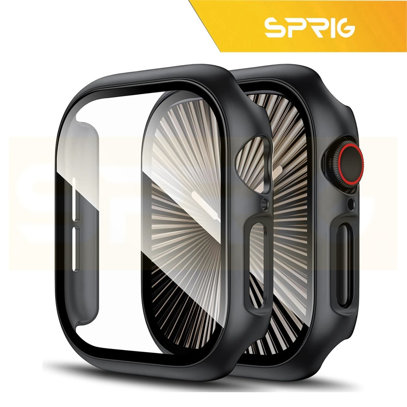 بند اسپریگ مدل Magnetic Soft Leather GLS مناسب برای اپل واچ 40mm سری 4/5/6/Se به همراه کاور