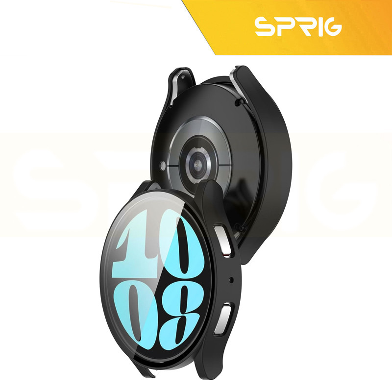 بند اسپریگ مدل Milanese SP Guard مناسب برای ساعت هوشمند سامسونگ Galaxy Watch 4 44mm به همراه کاور